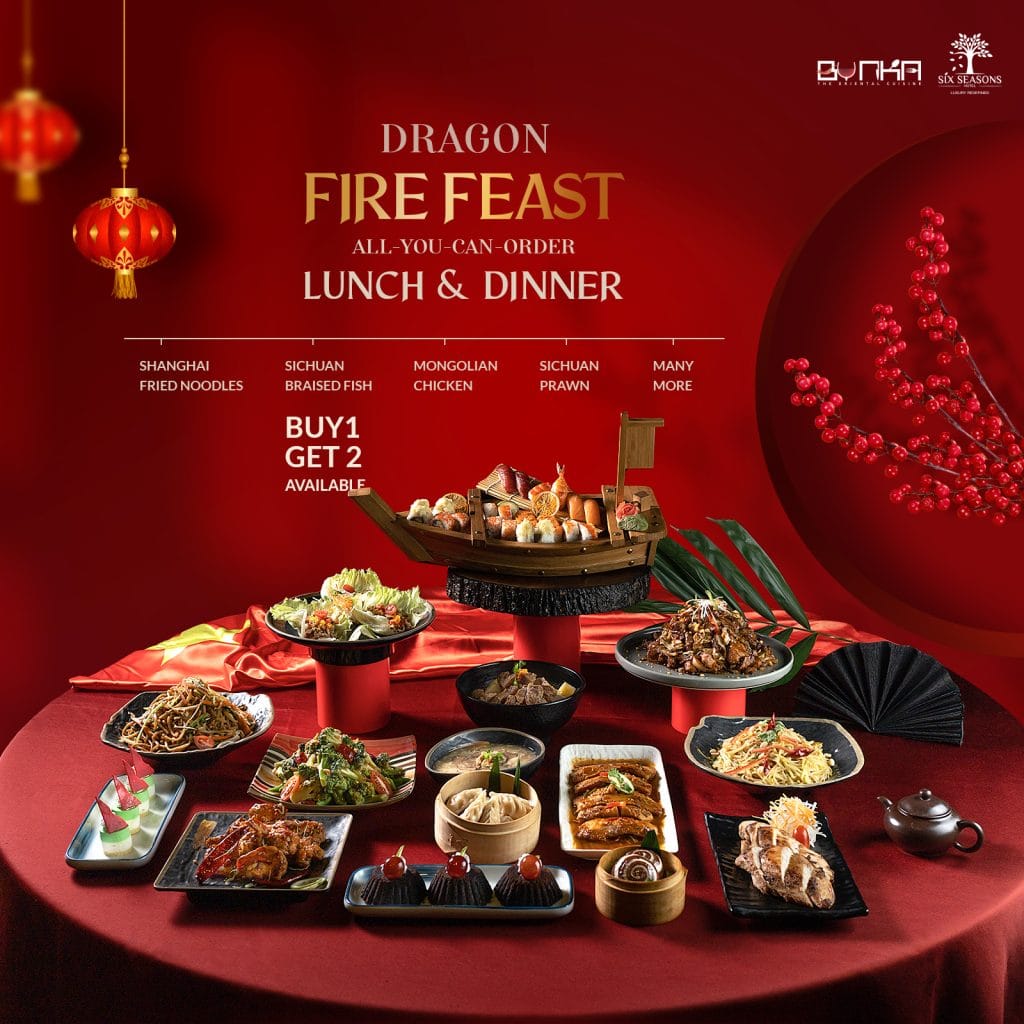 Ignite Your Senses with the Dragon Fire Feast at Bunka – A Culinary Adventure Awaits!