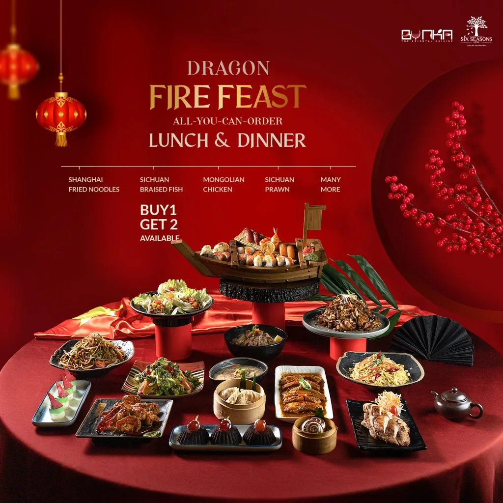 Ignite Your Senses with the Dragon Fire Feast at Bunka – A Culinary Adventure Awaits!